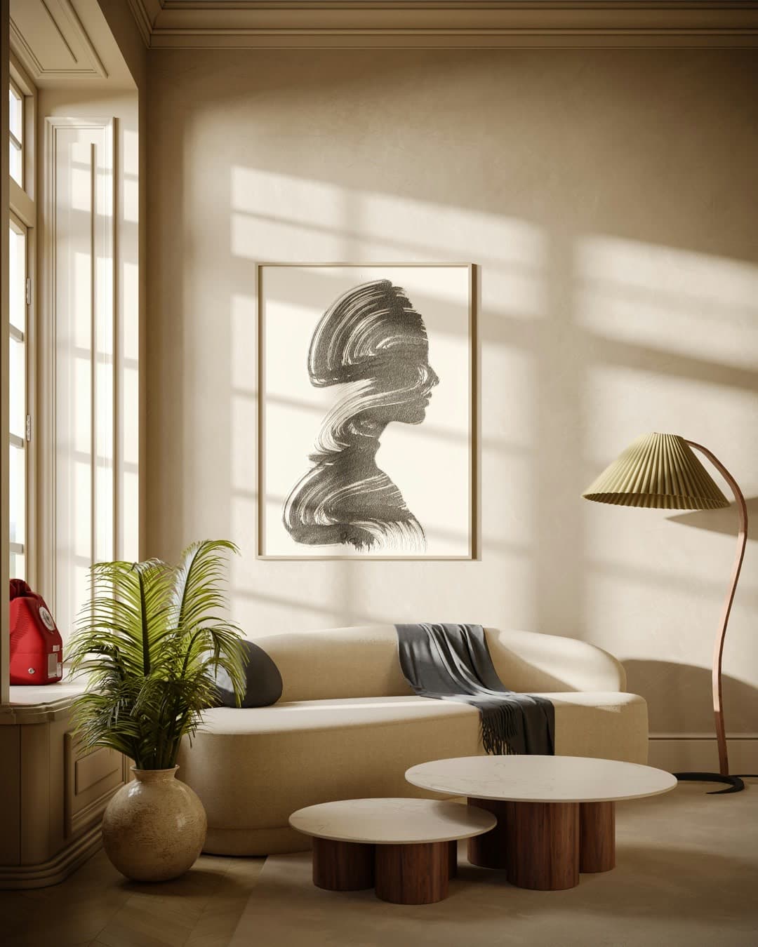 Day to Night — 02 · Pleated lamp — day